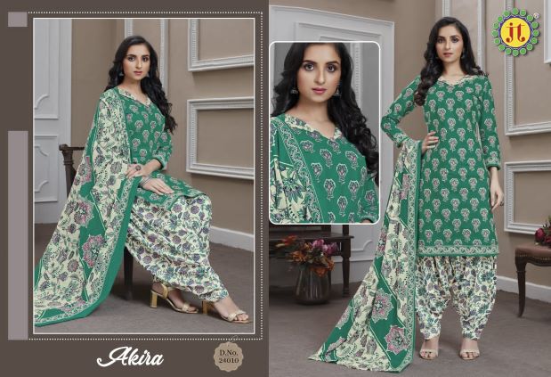 Jt Akira 24 Casual Daily Wear Printed Cotton Dress Material Collection